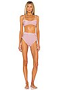 view 1 of 4 Claudia Bikini Set in Pink