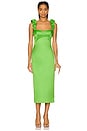 view 1 of 4 Sleeveless Midi Dress in Green