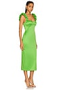 view 2 of 4 Sleeveless Midi Dress in Green