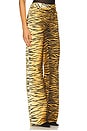 view 2 of 6 Tiger Stripes Trousers in Multi Brown