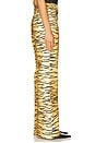 view 3 of 6 Tiger Stripes Trousers in Multi Brown