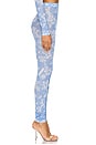 view 3 of 6 레깅스 in Multi Light Blue