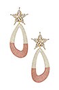 view 1 of 3 Desideria Earrings in Silver & Pink