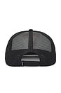 view 2 of 2 Beware Sign Trucker Hat in Black
