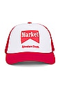view 1 of 2 Adventure Team Trucker Hat in Red