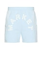 view 1 of 4 Starry Arc Fleece Shorts in Ice Blue
