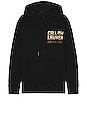 view 2 of 3 Call My Lawyer Sign Hoodie in Black