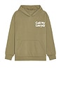 view 2 of 3 Call My Lawyer Hoodie in Kelp
