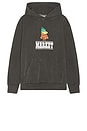 view 1 of 3 Peanuts Puffer Hoodie in Washed Black