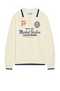 view 1 of 5 Pure Gold Collared Sweater in Butter Cream