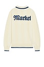 view 2 of 5 Pure Gold Collared Sweater in Butter Cream