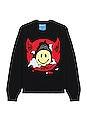 view 1 of 3 Smiley Inner Peace Sweater in Black