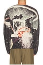 view 2 of 5 Break The Backboard Printed Sweater in Multi