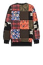 view 1 of 3 Rw Colorado Quilted Crewneck in Multi