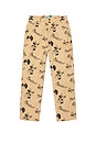view 5 of 5 Smiley Cubism Double Knee Pant in Khaki