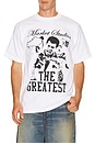 view 1 of 4 x Muhammad Ali The Greatest T-Shirt in White