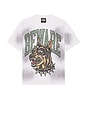 view 5 of 4 Beware The Dobie Tee in White