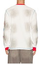 view 4 of 5 Speed Part Thermal Long Sleeve Tee in White