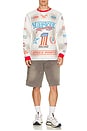 view 5 of 5 Speed Part Thermal Long Sleeve Tee in White