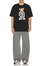 view 4 of 4 Misfit Bear Tee in Black