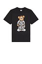 view 5 of 4 Misfit Bear Tee in Black