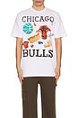 view 3 of 3 Bulls T-shirt in White