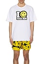 view 3 of 3 Smiley Your Mom T-Shirt in White