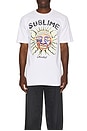 view 3 of 3 Sublime Freedom Sun T-shirt in White