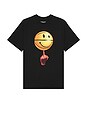 view 1 of 3 Smiley Good Game T-Shirt in Washed Black