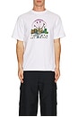 view 3 of 3 Smiley Snowglobe T-Shirt in White