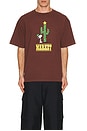view 3 of 3 Peanuts Desert Start T-Shirt in Washed Brown