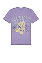 view 1 of 3 Smiley Soft Core Bear T-shirt in Orchid