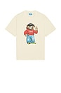 view 1 of 4 Fit Check Bear T-Shirt in Butter Cream