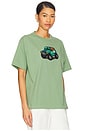 view 2 of 4 4X4 Bear T-Shirt in Basil