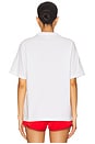 view 3 of 4 Call Your Lover T-Shirt in White