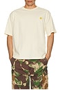 view 5 of 6 Smiley Sun Fade 3 Pack T-shirt in Sky Blue, Jet Set Black, & Butter Cream