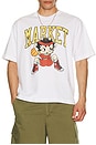 view 3 of 4 Betty Boop Dunking T-Shirt in White