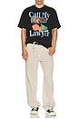 view 4 of 4 Call My Lawyer Chase Tee in Pirate Black