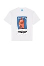 view 1 of 4 Illustrated Backetball Tee in White