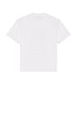 view 2 of 4 Illustrated Backetball Tee in White