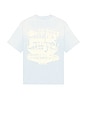 view 1 of 4 Call My Lawyer 3D Tee in Ice Blue