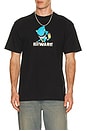 view 2 of 4 x Sonic Metal Sonic T-Shirt in Black