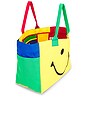 view 4 of 6 Smiley Colorblock Tote Bag in Multi