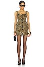 view 1 of 3 Bodice Dress in Leopard