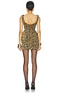 view 3 of 3 Bodice Dress in Leopard