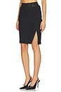 view 3 of 6 JUPE MIDI in Black