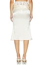 view 4 of 6 Lace Mermaid Skirt in White