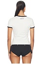 view 3 of 4 Fun Ride Printed T-shirt in White