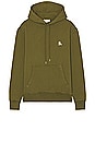 view 1 of 4 Chillax Patch Regular Hoodie in Military Green