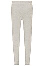 view 3 of 4 Tricolor Fox Patch Classic Jog Pant in Grey Melange